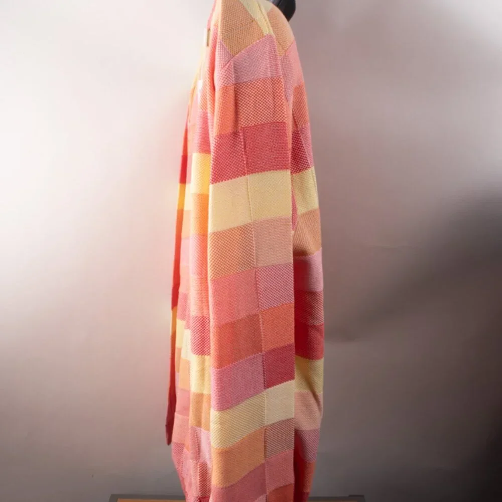 Vintage Marcello Men's 2XL Sweater Pink Peach Cotton Blend NWT $295